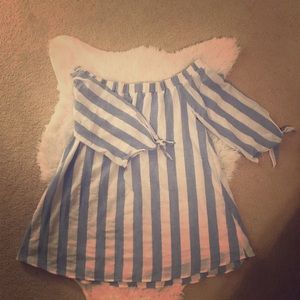 Off the shoulder blouse